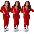 Women Jogging Suits Wholesale Cutom Women Tracksuit